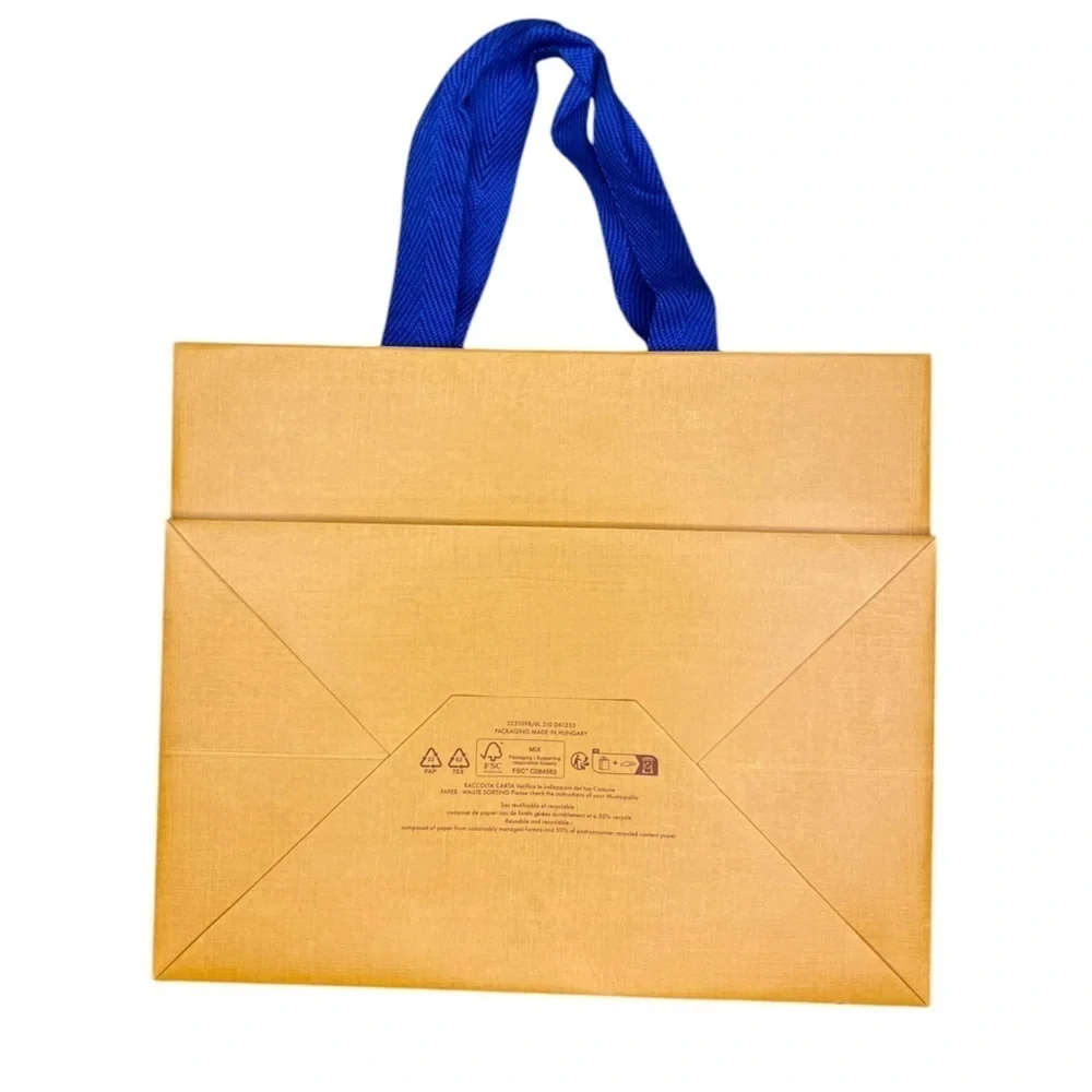 Louis Vuitton Authentic Orange Gift Bag